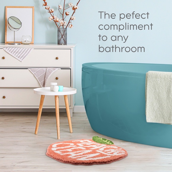 🍑 Peachy Clean Bath Mat 🍑 - Picture 4 of 8